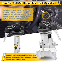 924-893,924-720 Ignition Assembly - Lock Cylinder Switch & Cylinder Housing for Chevy, GMC, Cadillac