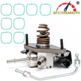 12688606 12697966 GDI High Pressure Fuel Pump Kit Include 12626354 Intake Manifold Gaskets with 12677004 Intermediate Fuel Feed Pipe Compatible with Chevy Tahoe Silverado GMC Cadillac 2014-2020
