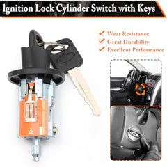 For 1996-2018 Ford Ignition Switch - Ford F150 F250 F350 Ranger E150 E250,1996-2007 Lincoln Mercury Ignition Lock Cylinder Mazda 1998-2009 OME:924-724