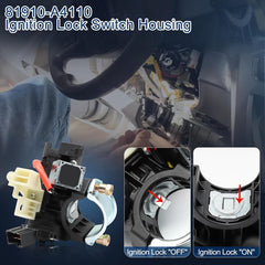 81910A4110 Ignition Lock Switch Housing for 2015-2021 Kia Sedona 2015-2019 Hyundai Sonata Ignition Housing Switch Assembly