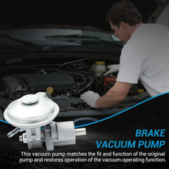 904-812 Brake Vacuum Pump Compatible with Ford 2004 2005 2006 2007 2008 2009 2010 E-350 E450 Super Duty E-350 Club Wagon 4C2Z2A451AA Engine 6.0L