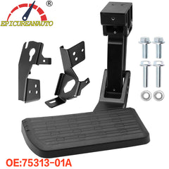 Rear Bed Step for 2017-2022 Ford F250 F350 F450 Duty Bed Step Retractable Bumper Step ,OE:75313-01A Truck Bed Step