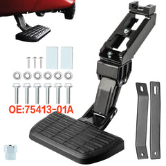 75413-01A Truck Bed Side Step Retractable Step for 2017-2022 Ford F250 F350 ,Driver or Passenger Side Mounting Bedstep