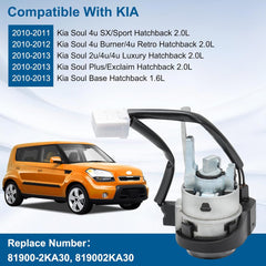 Compatible with 2010-2013 Kia Soul Hatchback 1.6/2.0L,Ignition Key Switch Assembly OME:81900-2KA30