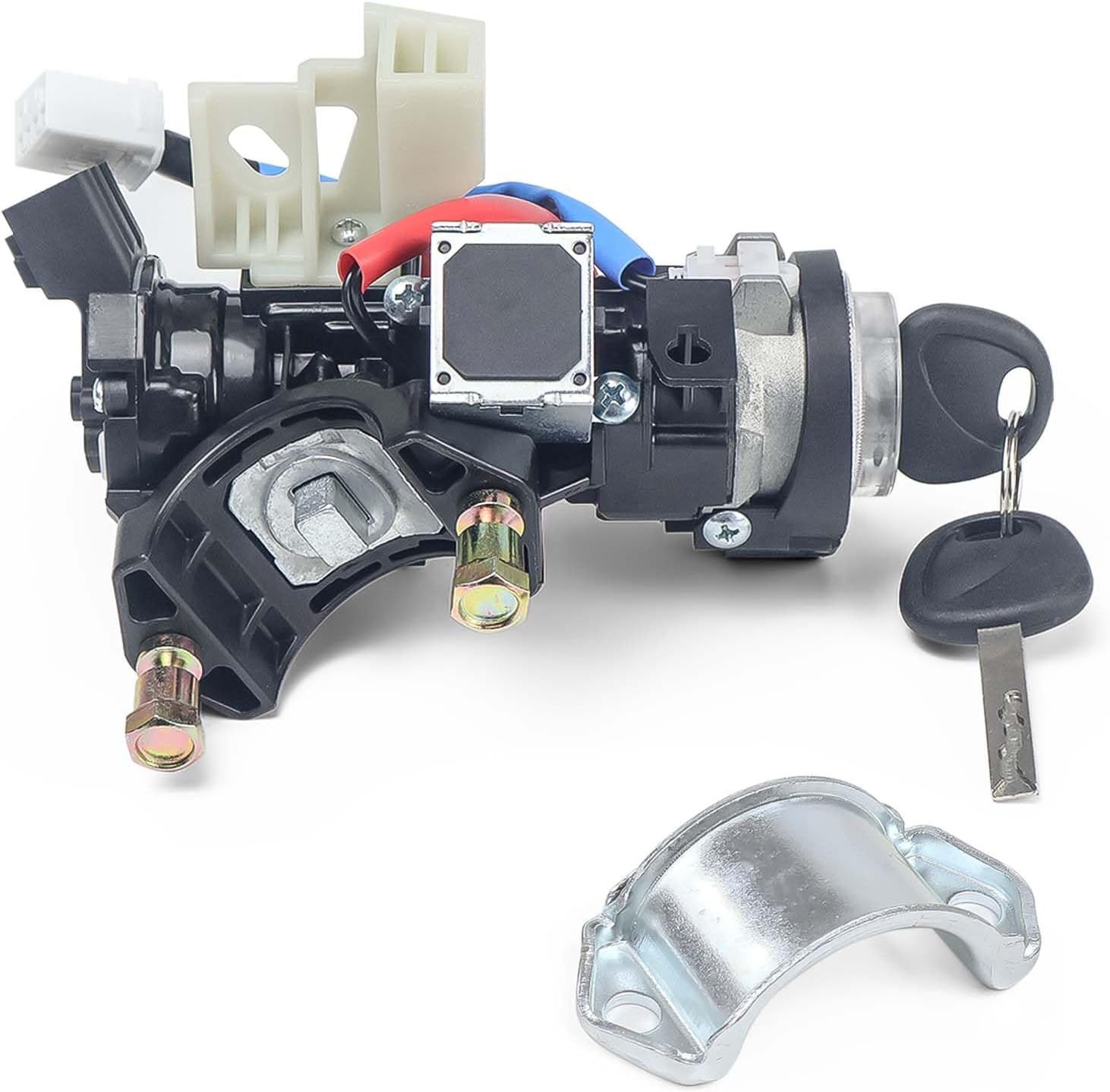 EPICUREANAUTO 81900-D5B00 Ignition Lock Cylinder & Housing for 2016 2017 2018 2019 2020 Kia Optima Ignition Lock Switch Assembly with 2 Keys, Replaces 81905-D4120 81991-35240 Ignition Switch Kits