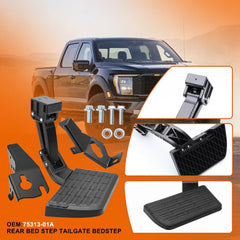 Rear Bed Step for 2017-2022 Ford F250 F350 F450 Duty Bed Step Retractable Bumper Step ,OE:75313-01A Truck Bed Step - Epicureanauto - 75313-01A