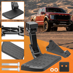 Rear Bed Step for 2006-2014 Ford F150 Retractable Bumper Tailgate Step, Folding Truck Tailgate Step, Replacement 75302-01A - Epicureanauto - 75302-01A