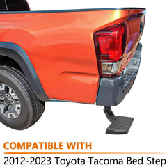 Rear Bed Step Retractable Bed Step Bumper Step for Toyota Tacoma 2012 2013 2014 2015 2016 2017 2018 2019 2020 2021 2022 2023 Truck Bed Steps - Epicureanauto - PT392-35100