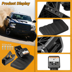 Truck Bed Step Side Step Retractable Step Compatible with Ford F-250 F-350 2023 2024 2025 Bed Step Bumper Step OE:VPC3Z-17A958-A - Epicureanauto - VPC3Z-17A958-A