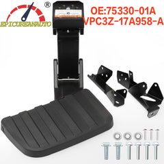 Truck Bed Step Side Step Retractable Step Compatible with Ford F-250 F-350 2023 2024 2025 Bed Step Bumper Step OE:VPC3Z-17A958-A