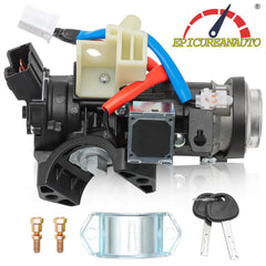 81910-M7110 Ignition Lock Switch Assembly with 2 Keys, Ignition Switch Housing & Cylinder Fit for Kia Forte 2019-2021 Seltos 2021-2023 Soul 2019-2022 Replace OE# 81905-M7140