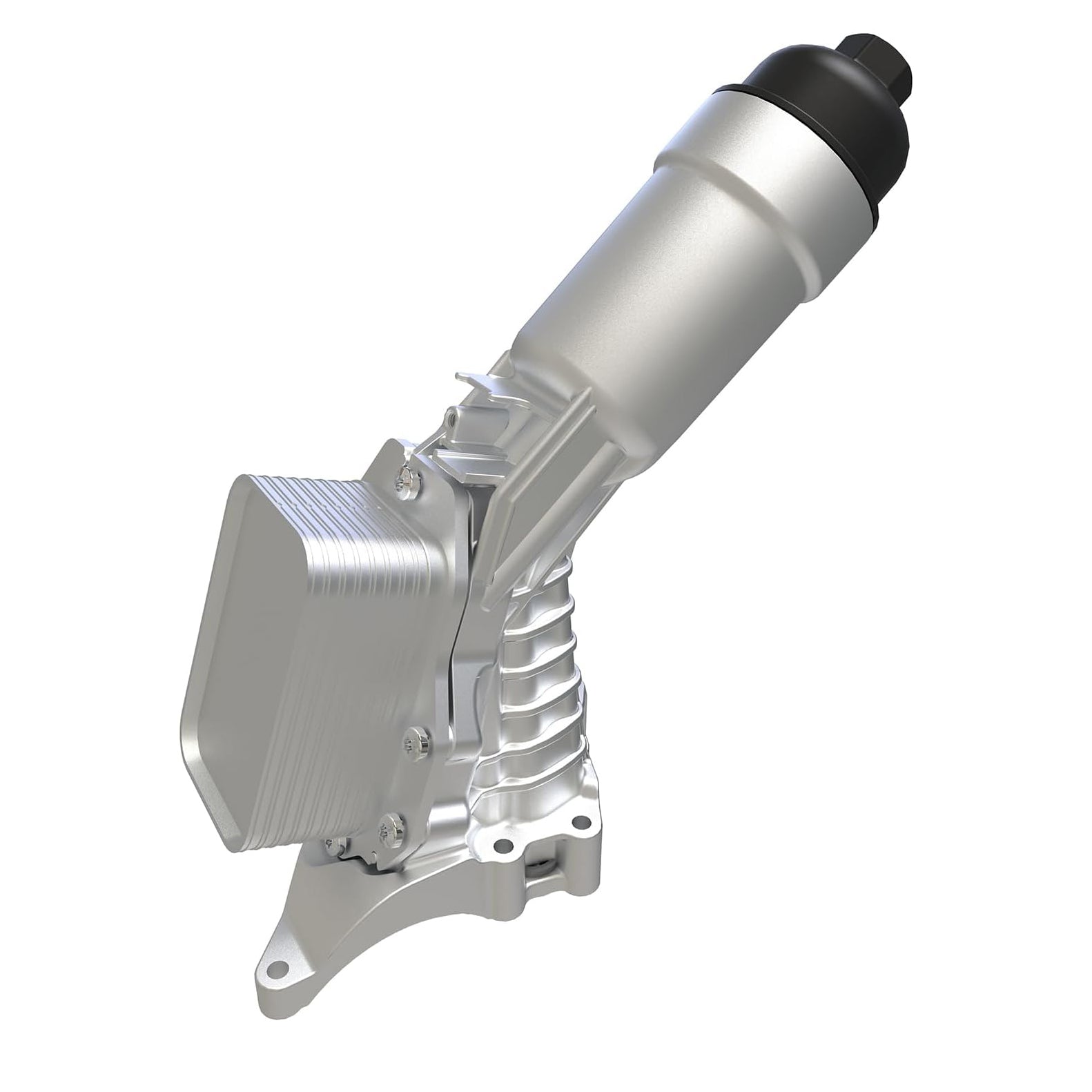 11428651710 Upgrade Aluminum Engine Oil Cooler Filter Housing with Oil Cooler Sensors & Gaskets for BMW B48 230i 330 430i 530i 540i X3 X4 Z4 G20 G22 G320 G11 G01 G02 2017-2023,11428580414 11428580415-EPICUREANAUTO