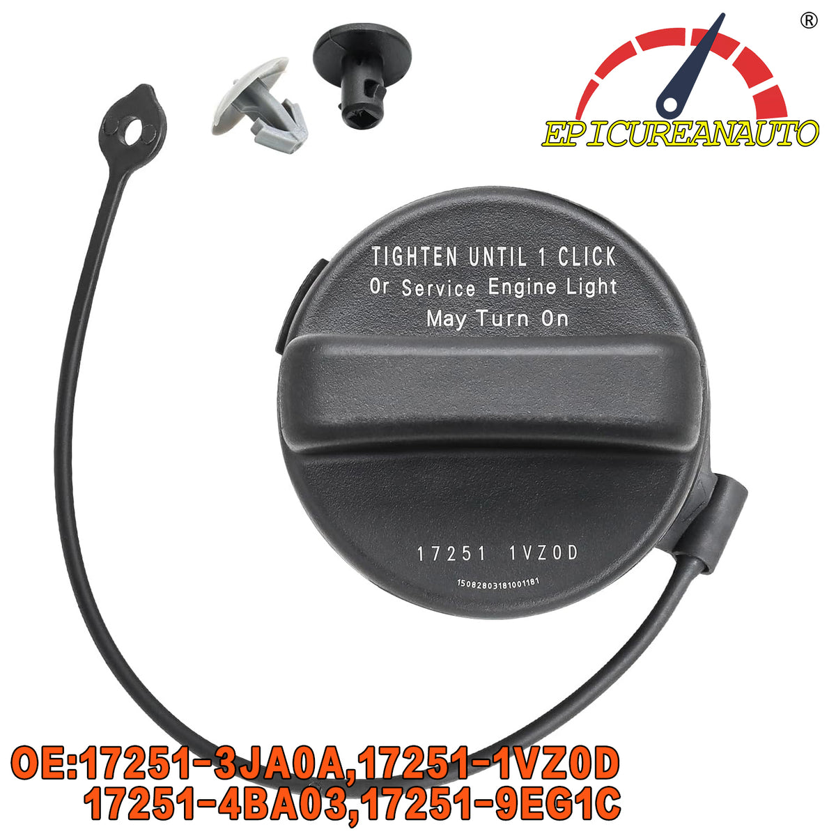 Gas Cap Fuel Cap Replaces 17251-3JA0A for Nissan Pathfinder,Infinit