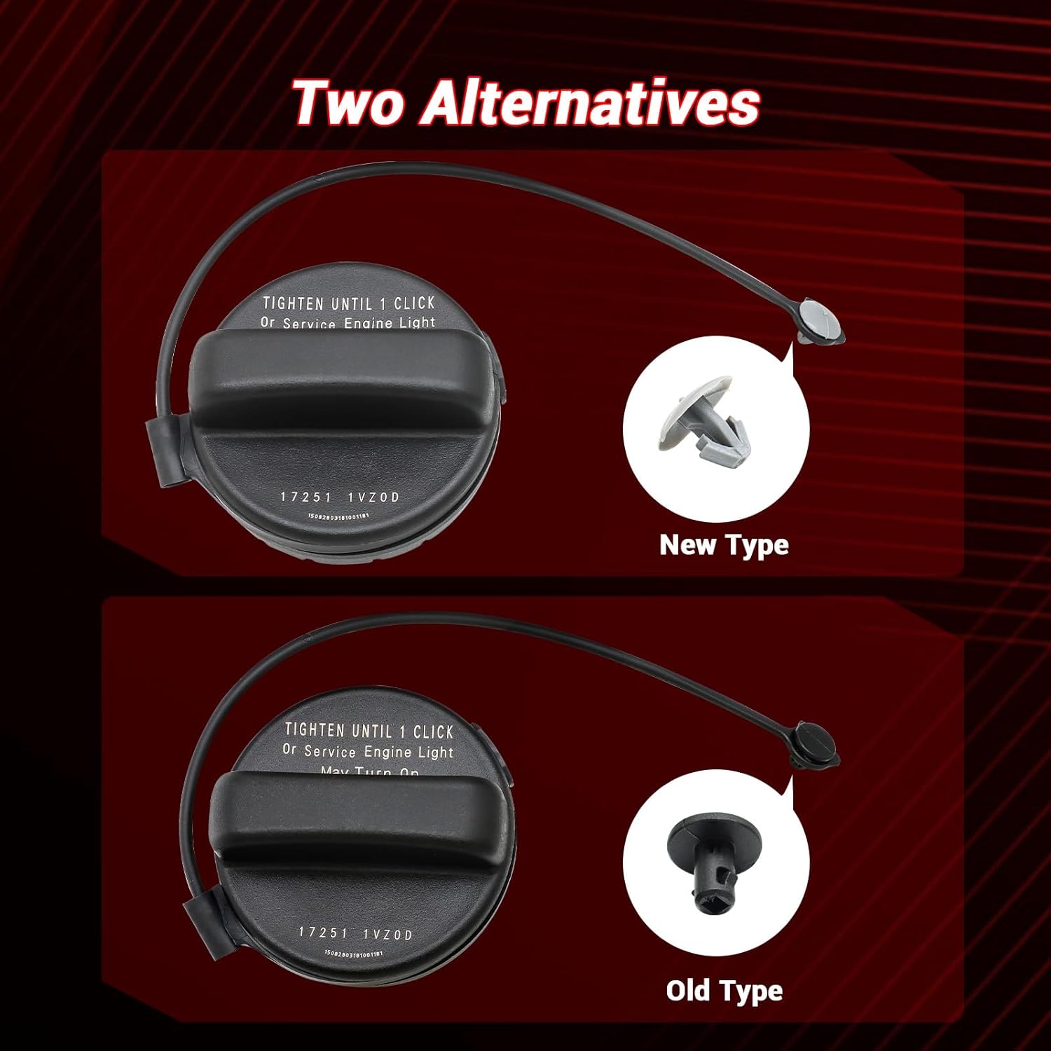 Gas Cap Fuel Cap Replaces 17251-3JA0A for Nissan Pathfinder,Infinit