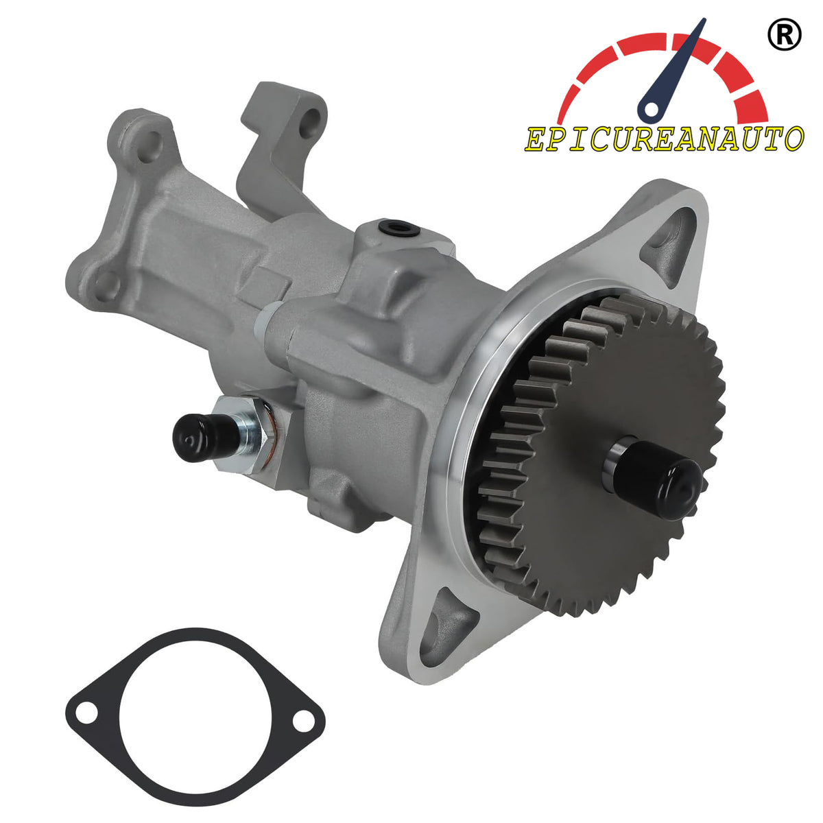 904-810 Gear Driven Mechanical Vacuum Pump Compatible with 1994-2002 Dodge Ram 2500 3500 5.9L Cummins Diesel - Replaces 4897243AA, 4874365, 4746706, 3937193RX, 5019734AA