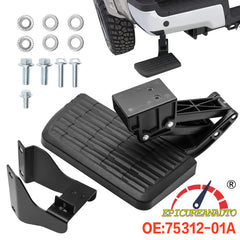 Rear Bed Step Retractable Bumper Step for Ford F150 2015-2020 Retractable Truck Bed Step for Ford,Folding Truck Tailgate Step