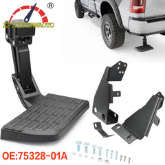 75328-01A Truck Rear Bed Step for Ford F150 2021 2022 2023(Excludes Dual Exhaust)