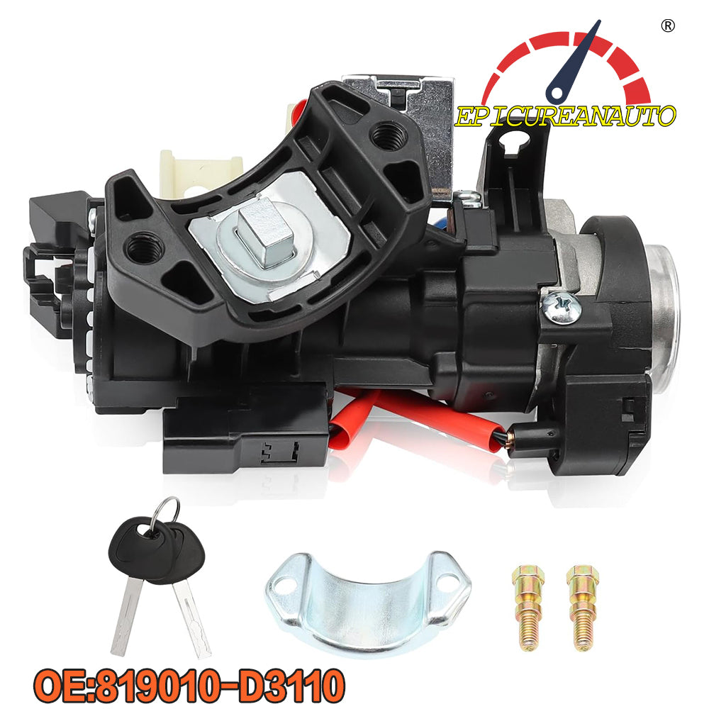 EpicureanAuto Ignition Assembly Ignition Lock Switch Assembly & Ignition Switch Lock Kits