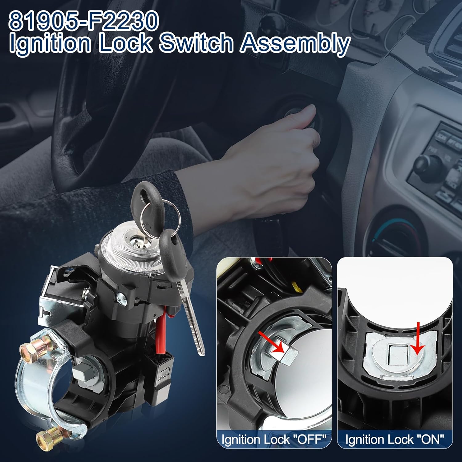 🔥Unbreakable Security Shield: Crafted with mil-spec steel, aircraft-grade aluminum & reinforced ABS, this ignition housing conquers corrosion, shocks, and daily wear. Guards your Kia's electrical heart with rock-solid stability for 100,000+ miles of worry-free starts.