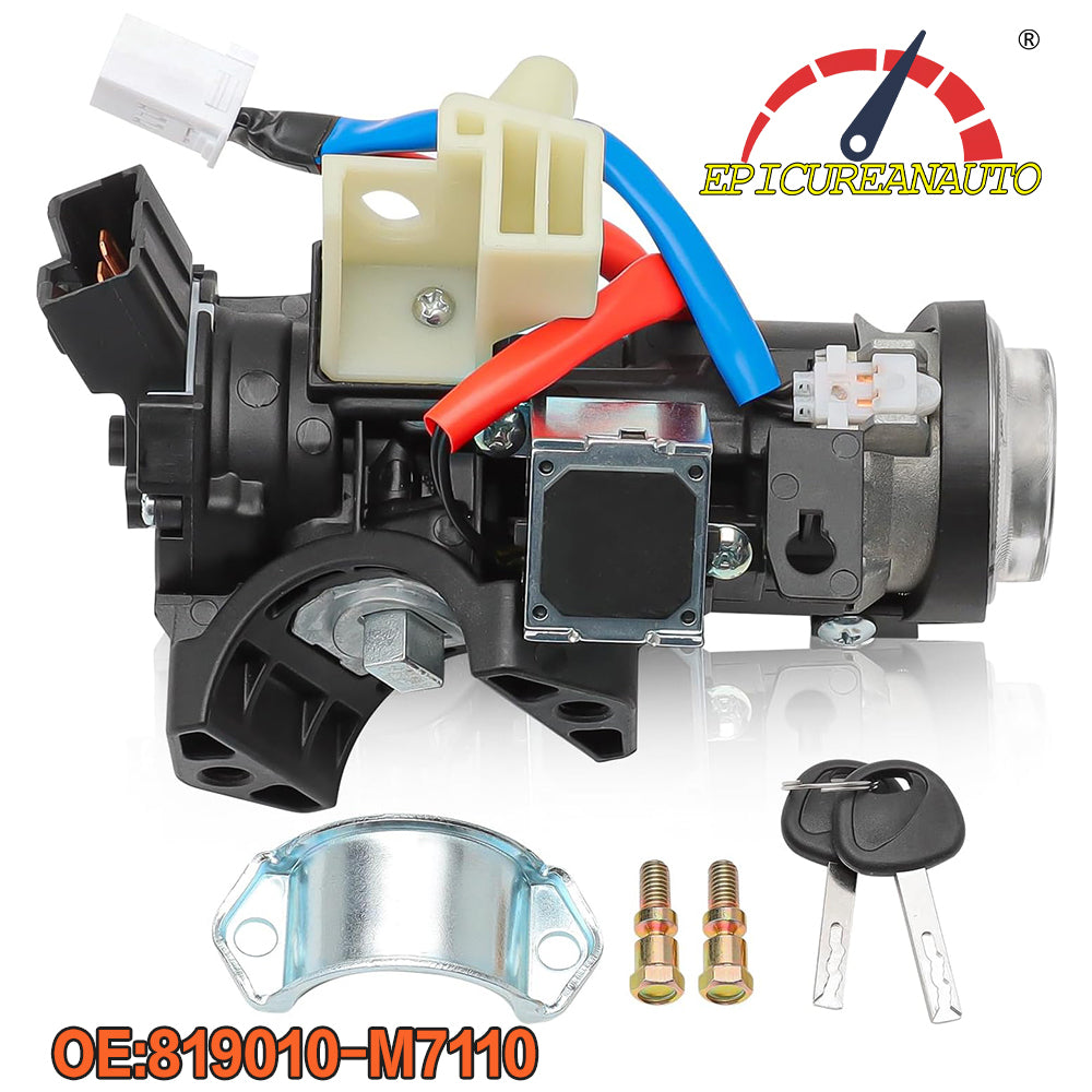 EpicureanAuto Ignition Assembly Ignition Lock Switch Assembly & Ignition Switch Lock Kits