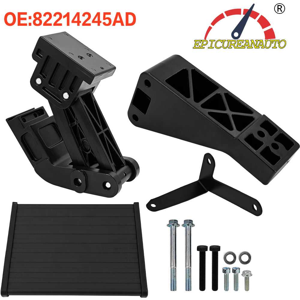 Bumper Step,Bed Step,Dual Exhaust Bed Corner Step for Truck with Dual Exhaust,Compatible with 2014-2022 DodgeRam 1500 2014-2018 DodgeRam 2500 3500