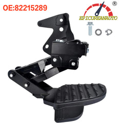 Retractable Bed Step Bumper Step for Dodge Ram 1500 DT New Body Style with Dual Exhaust Vehicles 2019 2020 2021 2022 2023 2024