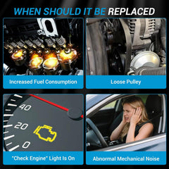 A failing vacuum pump may cause hard brake pedal, rough idling, poor acceleration, or engine stalls. This Isuzu NPR vacuum pump is crafted from high-strength aluminum to withstand extreme engine bay temperatures. Sealed internals resist oil leaks, corrosion, and wear — ideal for commercial fleets and heavy-duty use.