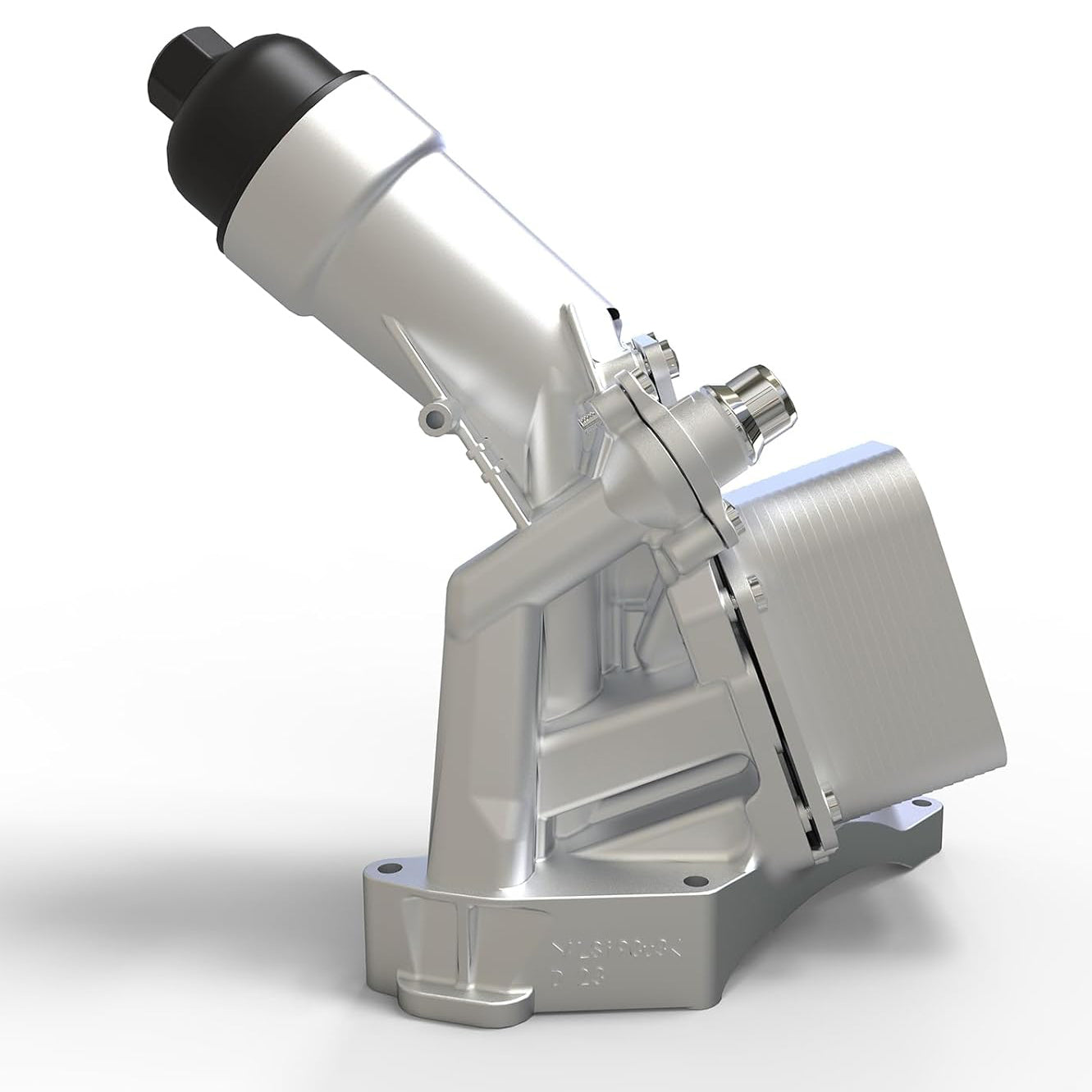 Aluminum 11428596283 Engine Oil Cooler for BMW 230i xDrive 330e 330i GT xDrive 430i xDrive Gran Coupe 530e xDrive 530i xDrive 740e xDrive X3 X4 xDrive30i B46 B48 2.0L Turbo Oil Filter Housing Adapter