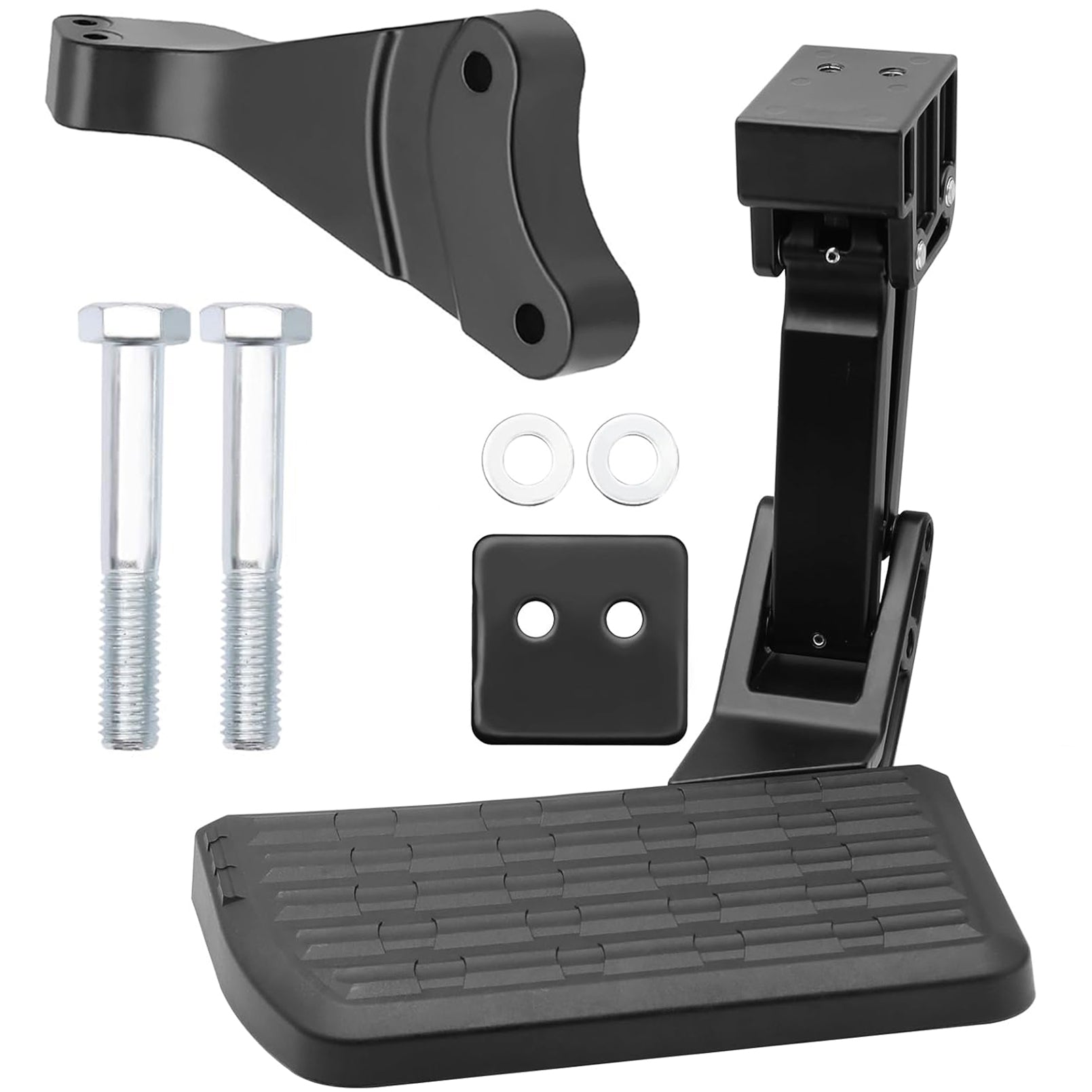 Epicureanauto 7530201A Rear Bed Step for 2006-2014 Ford F150 Retractable Bumper Tailgate Step, Folding Truck Tailgate Step, Replacement 75302-01A 