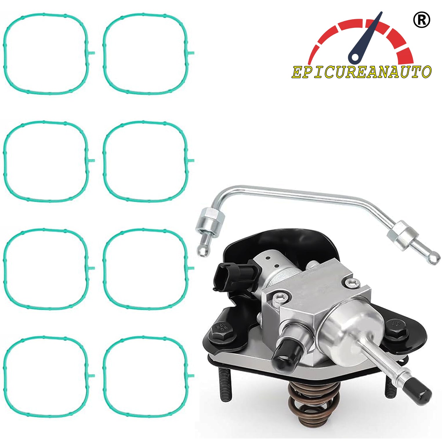 GDI Pump Kit Fit for Chevrolet Camaro Silverado 1500 Corvette Suburban Tahoe Express 2500 3500/GMC Yukon Savana 2500 3500/Cadillac Escalade High Pressure Fuel Pump Kits #12626354, 12677004, 12697966