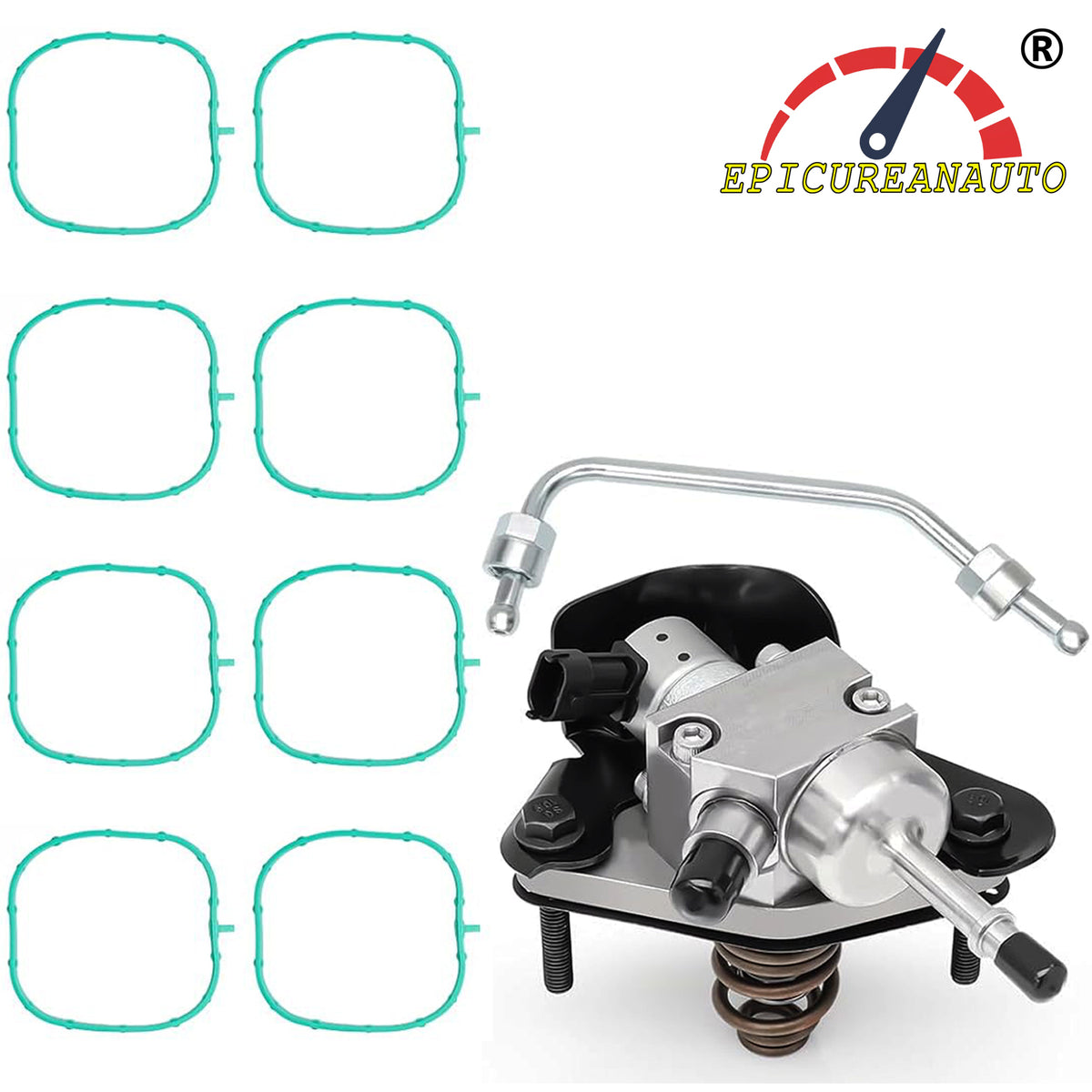 GDI Pump Kit Fit for Chevrolet Camaro Silverado 1500 Corvette Suburban Tahoe Express 2500 3500/GMC Yukon Savana 2500 3500/Cadillac Escalade High Pressure Fuel Pump Kits #12626354, 12677004, 12697966