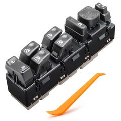 epicureanauto 15883320 Front Driver Side Master Power Window Switch and Door Lock with Folding Mirrors for Chevrolet Avalanche Silverado Suburban Tahoe,GMC Sierra Yukon,Cadillac Escalade, OE 920-020 DWS-241