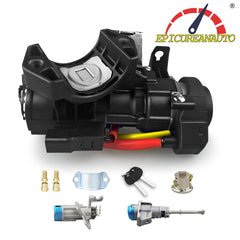 Ignition Lock Switch Assembly 81905-C2510 for 2015-2019 Hyundai Sonata with 2 Door Lock & Glovebox Lock Kit Cylinder Set & 2 Key