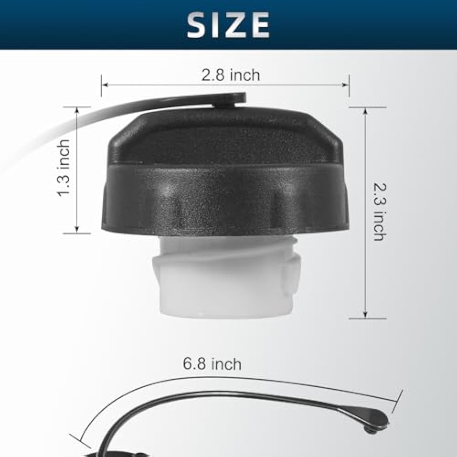 Fuel Tank Caps 52030377AB For Jeep Patriot Liberty Wrangler Grand Cherokee, Chrysler Gas Cap Dodge Grand Caravan